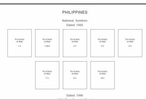 PRINTED PHILIPPINES 1854-2010 + 2011-2020 STAMP ALBUM PAGES (656 pages)