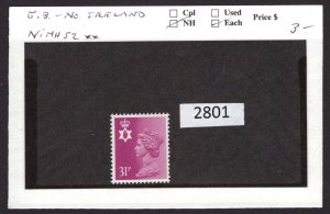 $1 World MNH Stamps (2801) GB North Ireland, #52,  Mint see image for details