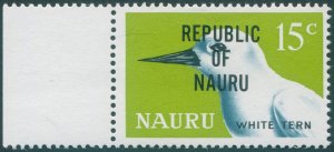 Nauru 1968 15c White Tern SG88 MNH