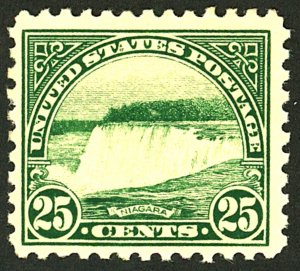 U.S. #568 MINT OG HR