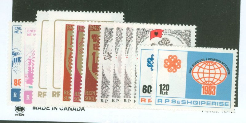 Albania #2062/2087 Mint (NH) Single (Complete Set)