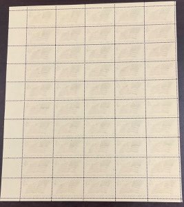 1132    49 Star US Flag MNH  4 cent sheet of 50   1959