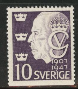 SWEDEN Scott 389 MNH** 1947 stamp