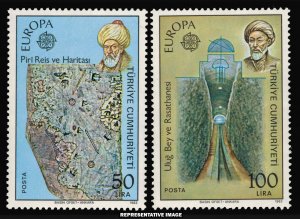 Turkey Scott 2246-2247 Mint never hinged.