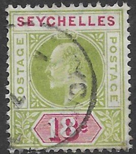 Seychelles  57    18c   fine used