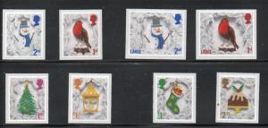 Great Britain Sc 3566-73 2016 Christmas stamp set mint NH