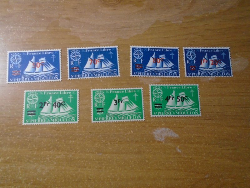 Saint-Pierre and Miquelon   #   314-20  MNH