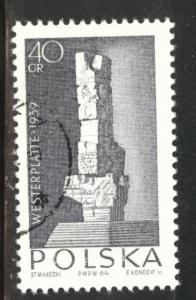 Poland Scott 1274 Used CTO  stamp