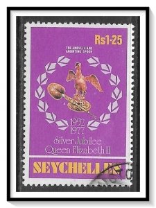 Seychelles #384 Silver Jubilee QE II Used