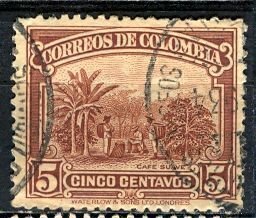 Colombia; 1932: Sc. # 413: Used Single Stamp