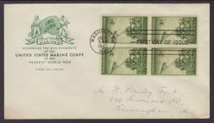 US 929 Iwo Jima B/4 House of Farnam Pencil FDC