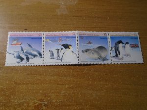 Australian Antarctic Territory  #  L76a-e  MNH   Birds