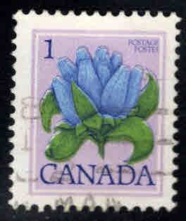 Canada Scott 705 Used flower stamp