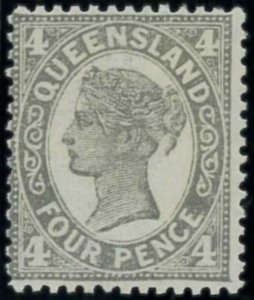 aa5613f  - Australia QUEENSLAND - STAMP - SG # 294 Watermark 33 - Mint hinged MH