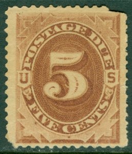 EDW1949SELL : USA 1879 Sc #J4 Fine- Very Fine, Mint No Gum. Perf faults Cat $800