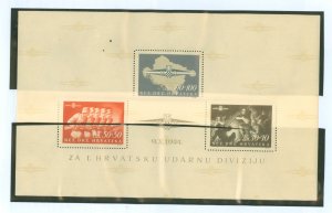 Croatia #B76 Mint (NH) Souvenir Sheet