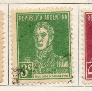 Argentine Republic 1923 Early Issue Fine Used 3c. 095886