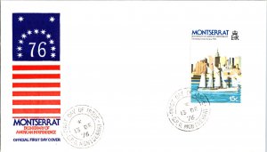 Montserrat, Worldwide First Day Cover, Americana