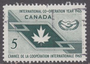 Canada 437 International Co-operation Year 5¢ 1965