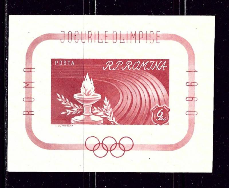 Romania 1338 MNH 1960 Olympics S/S