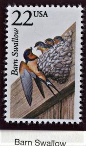 SCOTT #2286  BARNSWALLOW    (OG/MNH) MOUNTED