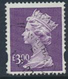 GB QE II Machin - SG Y1802   Used  £3 dull violet