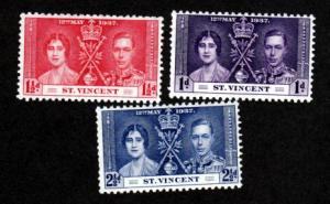 St Vincent # 138-140 Mint!