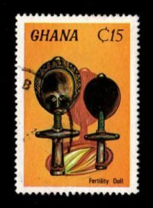 Ghana #1017 used