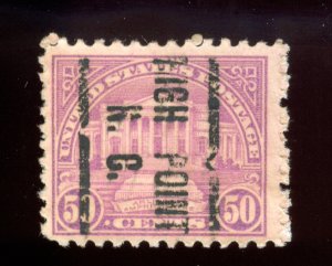 US Scott 701 Precancel High Point, N.C.