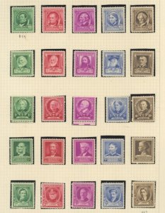 U.S. #SET/MIXED CONDITION 