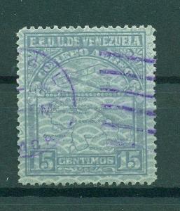 Venezuela sc# C19 used cat value $.40