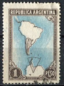 Argentina; 1951: Sc. # 594: Used Cpl. Set