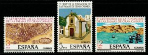 SPAIN SG2525/7 1978 500th ANNIV OF LAS PALMAS, GRAN CANARIA MNH