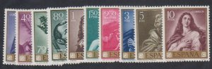 Spain - 1963 - SC 1159-68 -NH - Complete set
