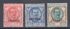 1926 Eritrea, n. 113/15, Michetti Overprinted - MNH**