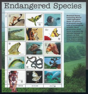 U.S #3105 ENDANGERED SPECIES