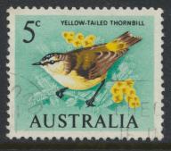 Australia  Sc# 400  Definitive Decimal Currency 1966  Bird   Used 