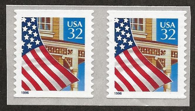 UNITED STATES SC# 3133 PAIR  FVF/MNH