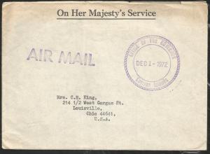 Cayman Islands, Officials