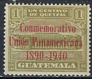 Guatemala RA15 MNH 1943 overprint (ak2660)