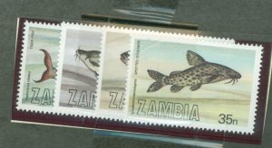 Zambia #288-91  Single (Complete Set)