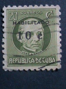 ​CUBA-1917-SC#264//279-13 OVER 100 YEARS OLD CUBA FAMOUS PERSONS USED STAMPS
