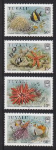 Tuvalu Scott #397-400 MNH