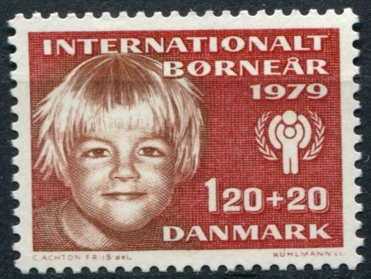 Denmark Sc#B58 MNH, 1.20k+20o red & brn, Anniversaries and Events 1979 (1979)