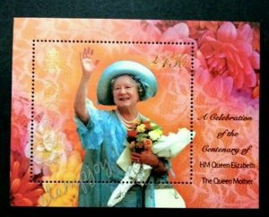 Alderney A Celebration The Centenary Of Queen II 2000 Royal (ms) MNH