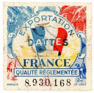 (I.B) France Cinderella : Export Label (Dates)
