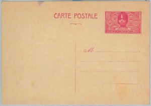 74140 - MADAGASCAR - POSTAL HISTORY - STATIONERY CARD Higgings & Gage # 10-