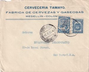 1924, Medellin, Colombia to New York City, NY, SCADTA (43890)