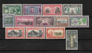 New Zealand Scott # 229-241 set VF-OG scv $ 57 ! nice colors ! see pic !