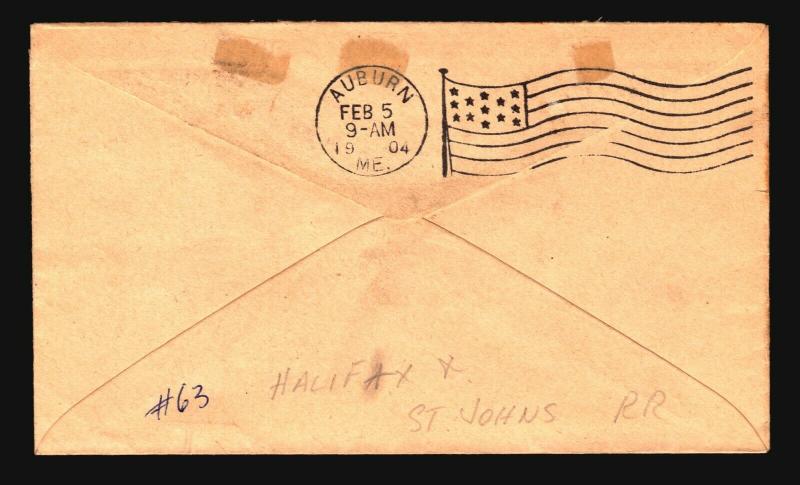 Canada 1904 Lock Box Pre Addressed Cover - Z15371